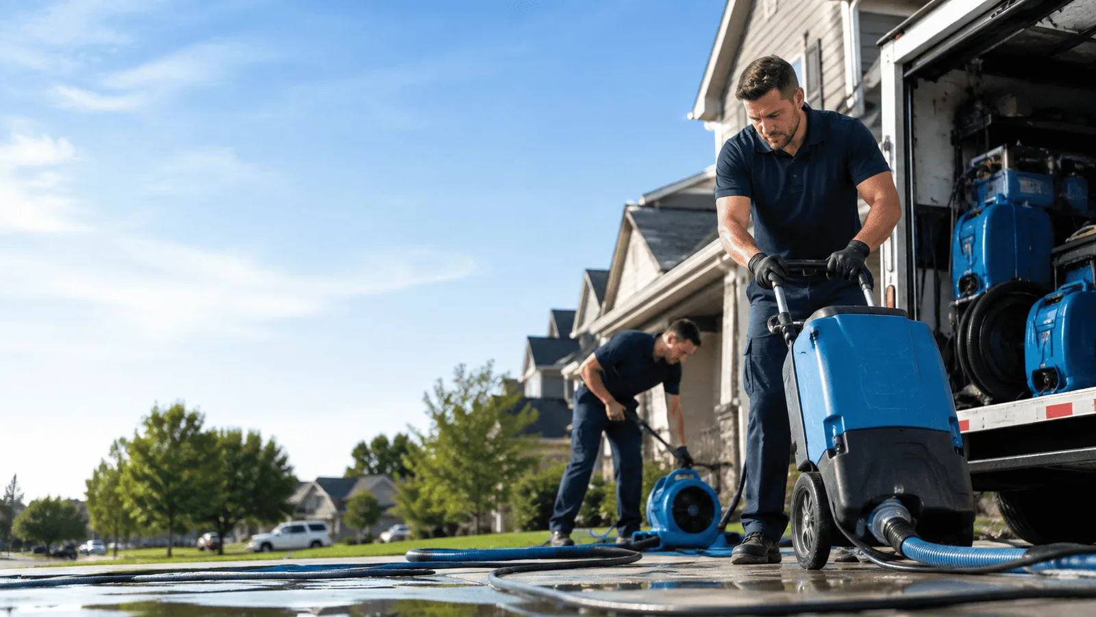 Basement Flooding being performed in Williamsport, PA